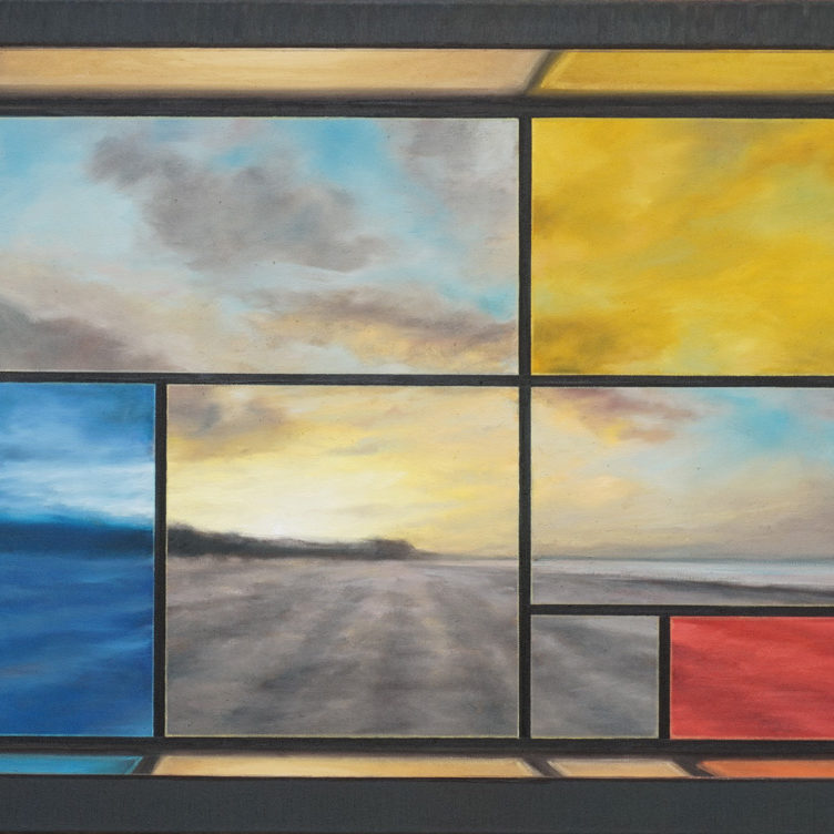 Piet´s Window III, 2021, 60x80cm, Öl auf Lw copy